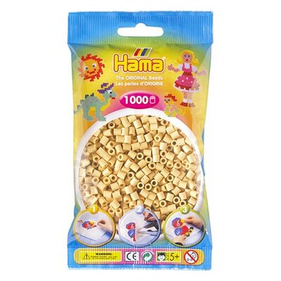 Hama Strijkkralen Beige 1000 Stuks