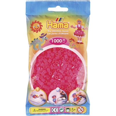 Hama Strijkkralen Hama 1000 Stuks Fuchsia