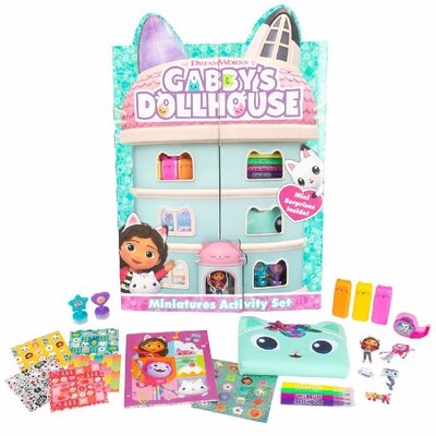 Gabby's Dollhouse Miniatures Activity Set