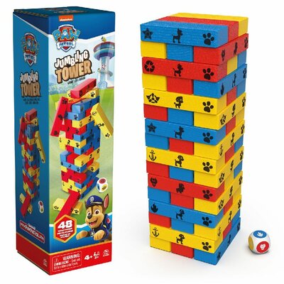 Paw Patrol Jumbling Tower 48 Houten Blokken