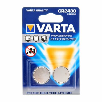 Varta CR2430 Lithium Knoopcelbatterijen 2 Stuks