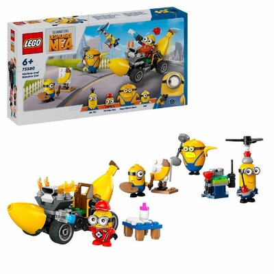 Lego Minions 75580 Minions en Bananenauto