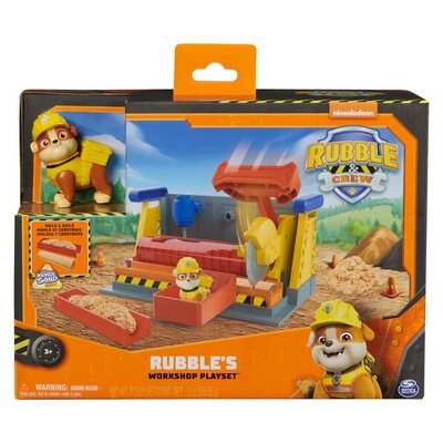 Paw Patrol Rubble & Crew Werkplaats Speelset