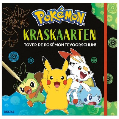 Pokémon Kraskaarten 8 Stuks