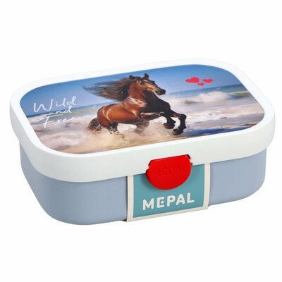 Mepal Lunchbox Campus Wild Horse Wit/Blauw