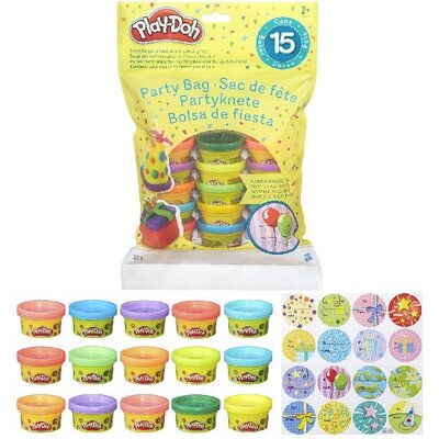 Play-Doh Party Bag met 15 Play-Doh Potjes