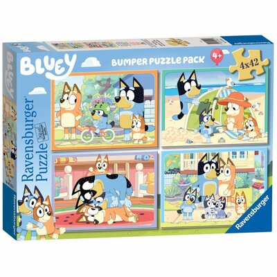 Ravensburger Puzzel Bluey 4x42 Stukjes