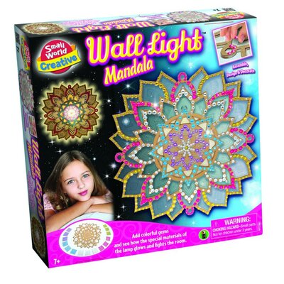 Small World Creative Mandala Wandlicht Maken