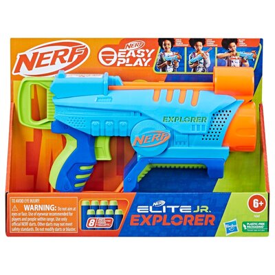 Nerf Elite Junior Exporer Blaster + 8 Darts