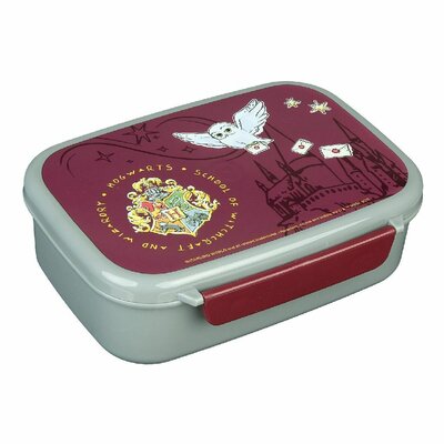 Harry Potter Lunchbox Rood/Grijs