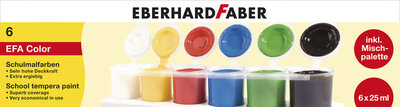 Eberhard Faber EF-575506 Schoolverf Assorti 6x25ml