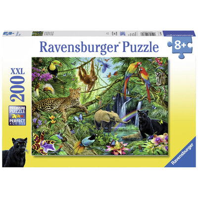 Ravensburger Puzzel Dieren In De Jungle 200 Stukjes XXL