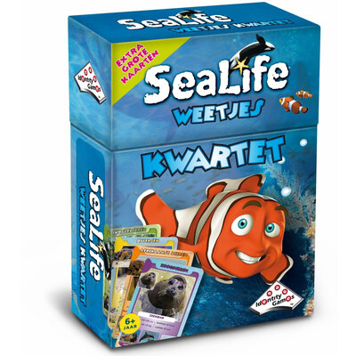 Identity Games Sealife Weetjes Kwartet