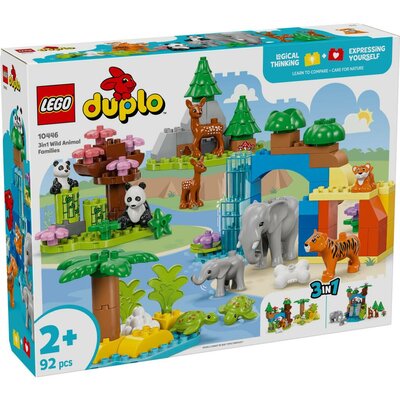 Lego Duplo 10446 3in1 Families van Wilde Dieren