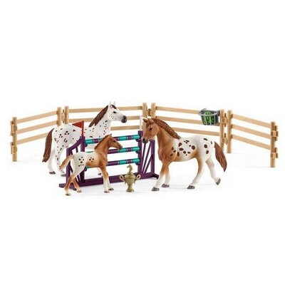 Schleich Horse Club Lisas Toernooi Trainingsset met Paarden