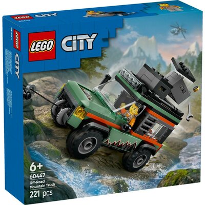 Lego City 60447 Great Vehicles 4x4 Terreinwagen voor in de Bergen