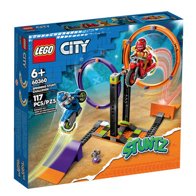 Lego City Stuntz 60360 Spinning Stunt Uitdaging