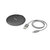 Hama Wireless Charger QI-FC10 Metal 10 W Draadl. Smartphone-oplaadpad Z/w