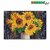 SES Creative Beedz Art Strijkkralen Zonnebloemen 30x45.5 cm 7000 Stuks