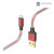 Hama Oplaadkabel Reflective USB- A - Lightning 1,5 M Nylon Rood