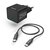 Hama Snellader Met Oplaadkabel USB-C Mini-oplader PD 25W 1,5 M Zwart