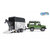 Bruder 02592 Landrover met Paardentrailer + Paard