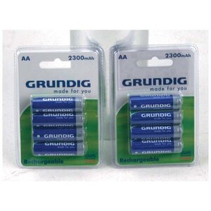 Grundig Batterijen AA Oplaadbaar 4 Stuks 2300mah