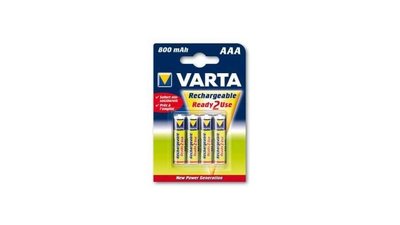 Varta 56703 Ready2Use 4xAAA Oplaadbare Batterijen