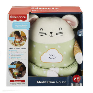 Fisher Price Meditatie Knuffel Muis + Licht en Geluid