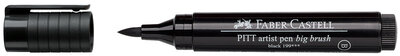 Faber Castell FC-167699 Artist Pen Big Brush Black 199 4 Stuks