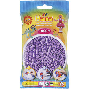 Hama Strijkkralen Hama 1000 Stuks Paars Pastel