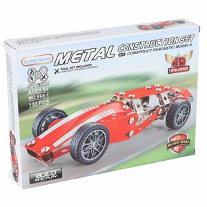 Constructieset Metalen Raceauto