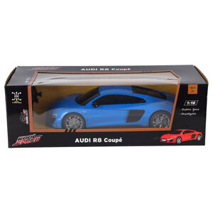 RC Audi Audi R8 V10 Coupé 1:16 + Licht Blauw