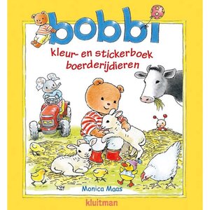 Kluitman Bobbi Kleur en Stickerboek