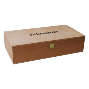 Tekendoos Hout 24x12,5x6cm