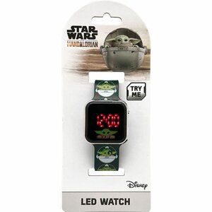 Accutime LED Horloge Star Wars Groen