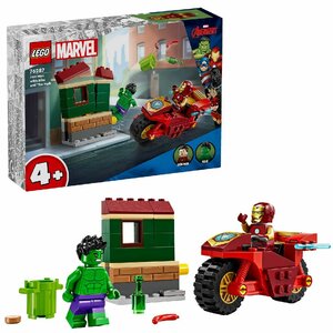 Lego Super Heroes 76287 Marvel Iron Man With Bike