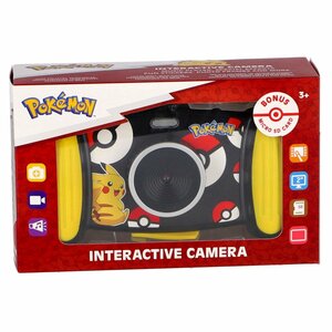 Pokémon Interactieve Camera Zwart/Geel