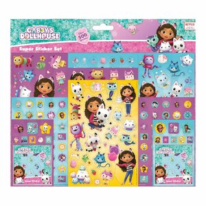 Gabby's Dollhouse Super Sticker Set