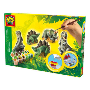 SES Gips Gieten Dinosaurus