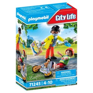 Playmobil 71245 City Life Verpleegkundige met Patiënt