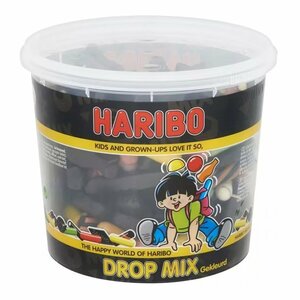 Haribo G-130022 Dropmix Gekleurd 650 gr