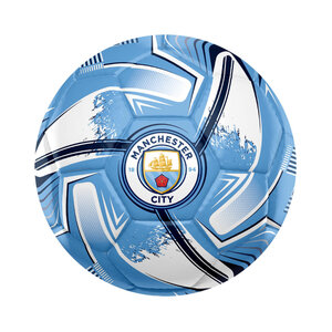 Voetbal Manchester City Maat 5 Blauw/Wit/Zwart