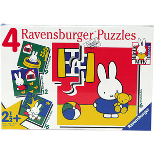 Ravensburger Puzzel Nijntje 6+9+12+16 Stukken