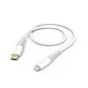 Hama Oplaadkabel USB-C - Lightning 1,5 M Wit