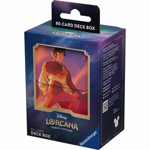 Ravensburger Disney Lorcana Deck Box Aladdin 80 Kaarten