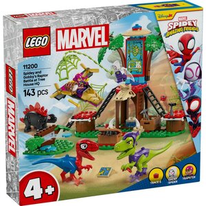 Lego Spidey and Friends 11200 Spidey en Gobby's Raptorstrijd bij de Boomhut