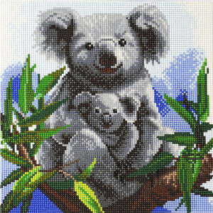 Craft Buddy Crystal Art Koala's 30x30 cm