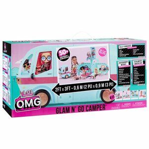 L.O.L. Surprise O.M.G. Glam and Go Camper Blauw