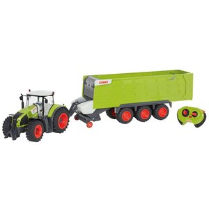 Happy People RC Claas Axion 870 Tractor + Aanhanger met Licht 1:16